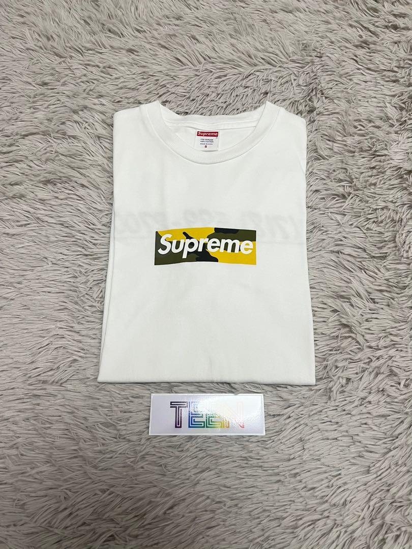 Supreme brooklyn box logo tee white shop