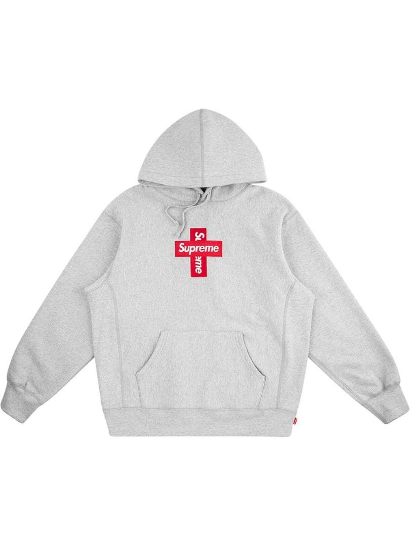 Ready Stock Supreme Cross Box Logo Hoodie Women s Fashion Coats Jackets and Outerwear on Carousell