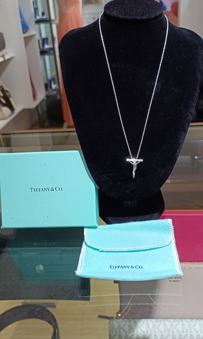 Tiffany Co. Elsa Peretti Crucifix Luxury Accessories on Carousell