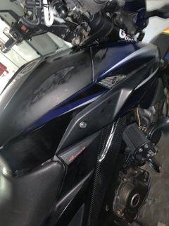 Todays paint work restoration for customers bike