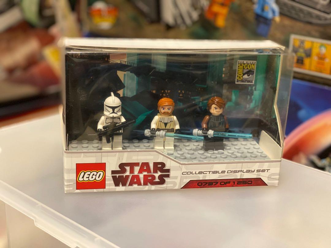 Lego star wars collectible display set store