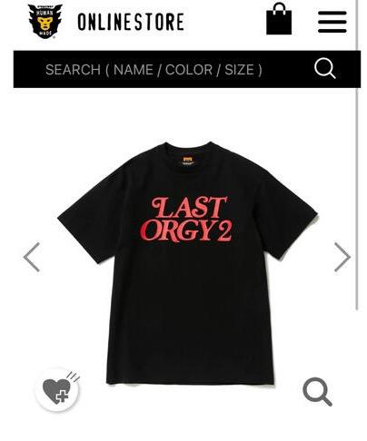UNDERCOVER x Human Made - LAST ORGY 2 GDC T-SHIRT - BLACK / S, 男