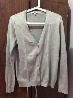 Uniqlo Grey Cardigan