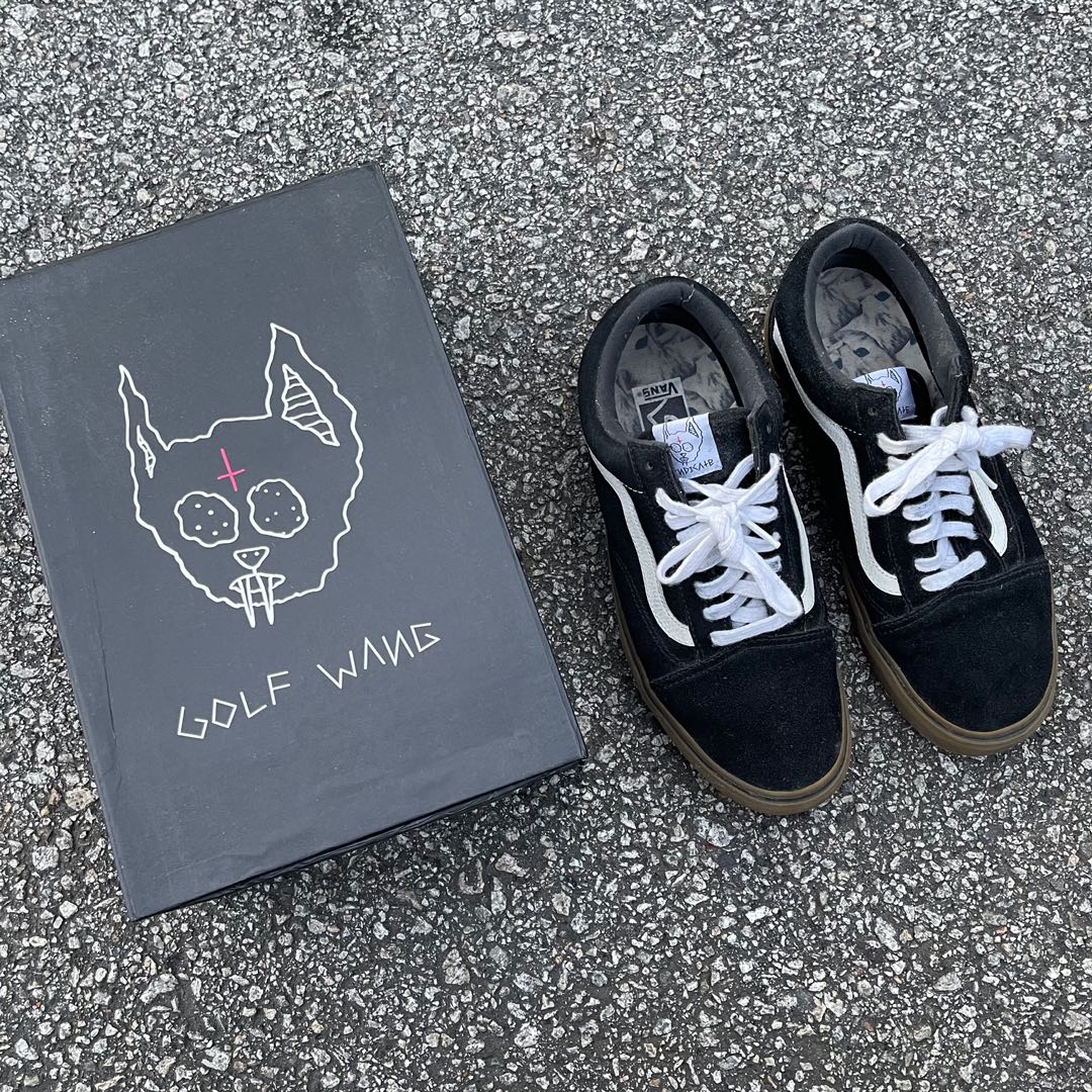 Vans Vault x Golf Wang Old Skool Pro Black Men s Fashion