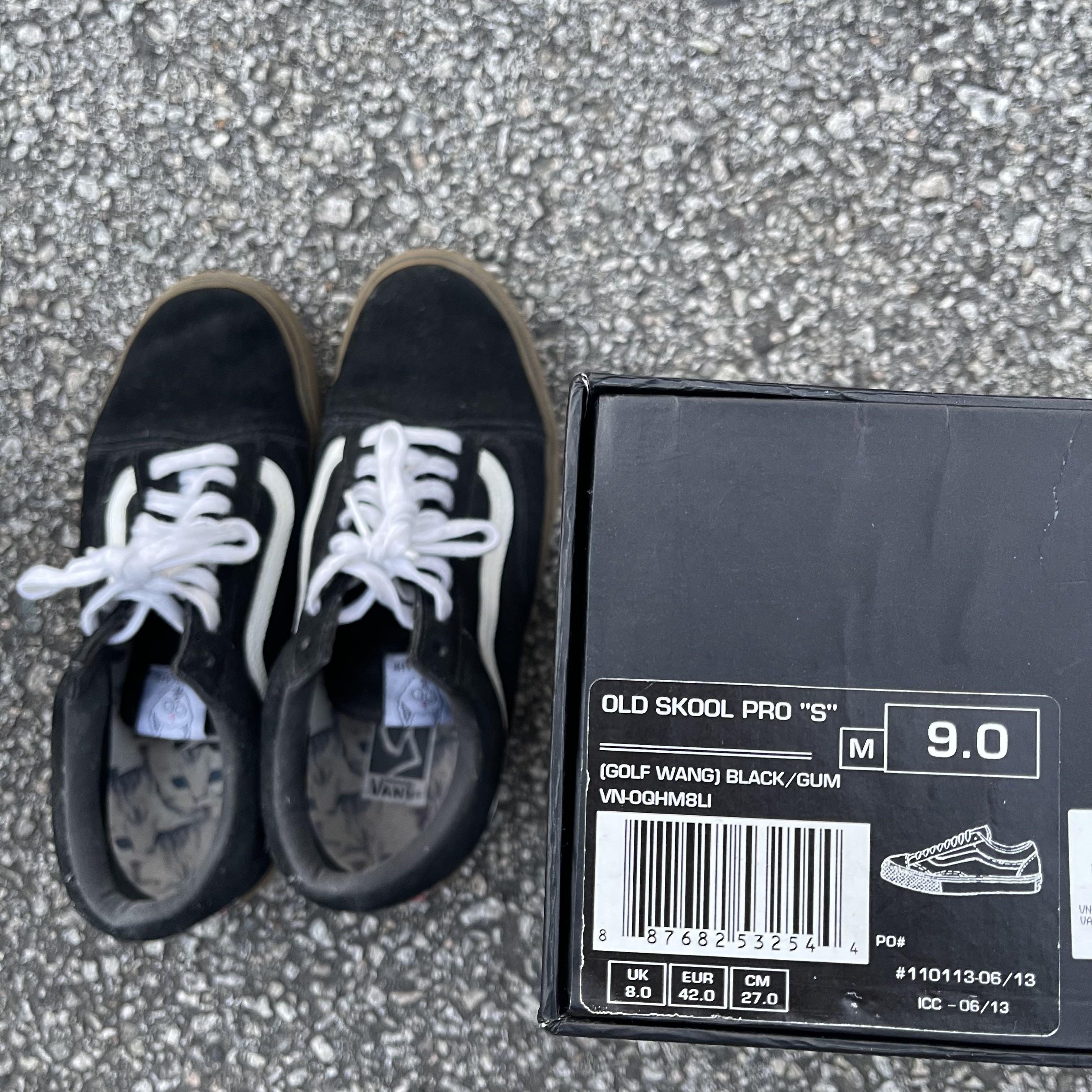 Golf wang x vans black best sale