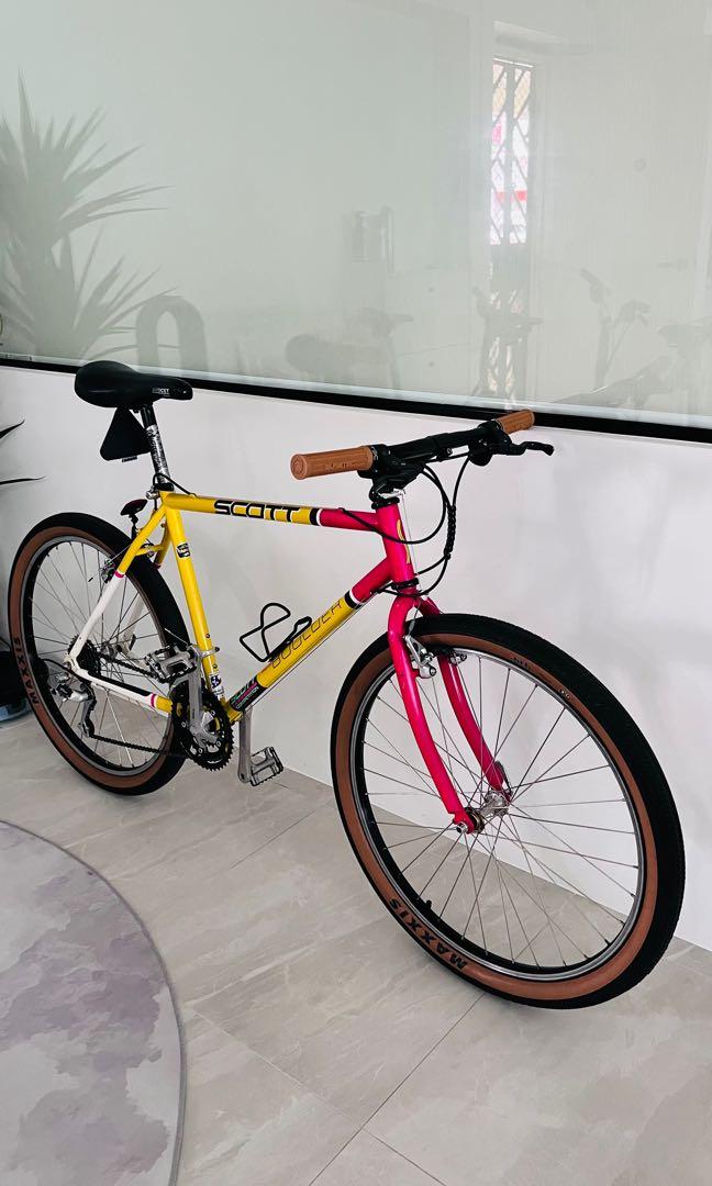 VINTAGE 1990s SCOTT Mountain Bike Sports Equipment Bicycles Parts Bicycles on Carousell
