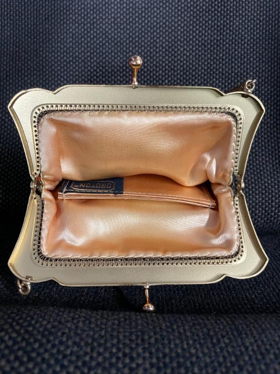 Vintage 60s OROTON Gold Mesh Glomesh Clutch Purse Bag West Germany Chain