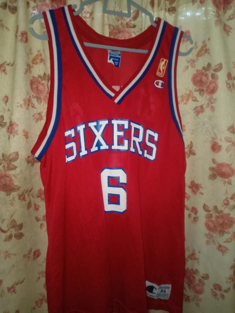 Philadelphia 76ers Sixers #3 Iverson Champion basketball jersey