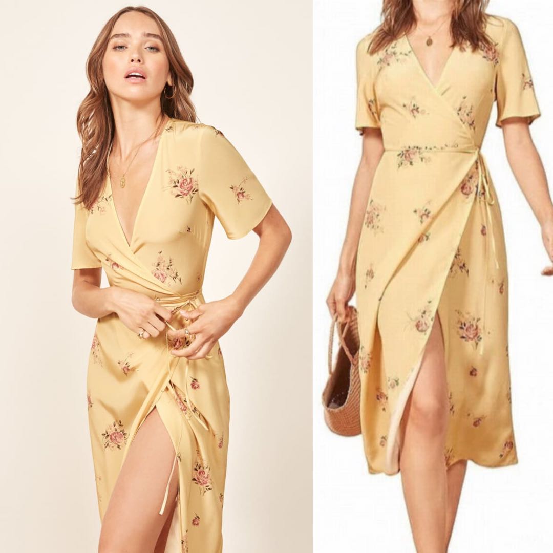 Reformation jensen dress discount
