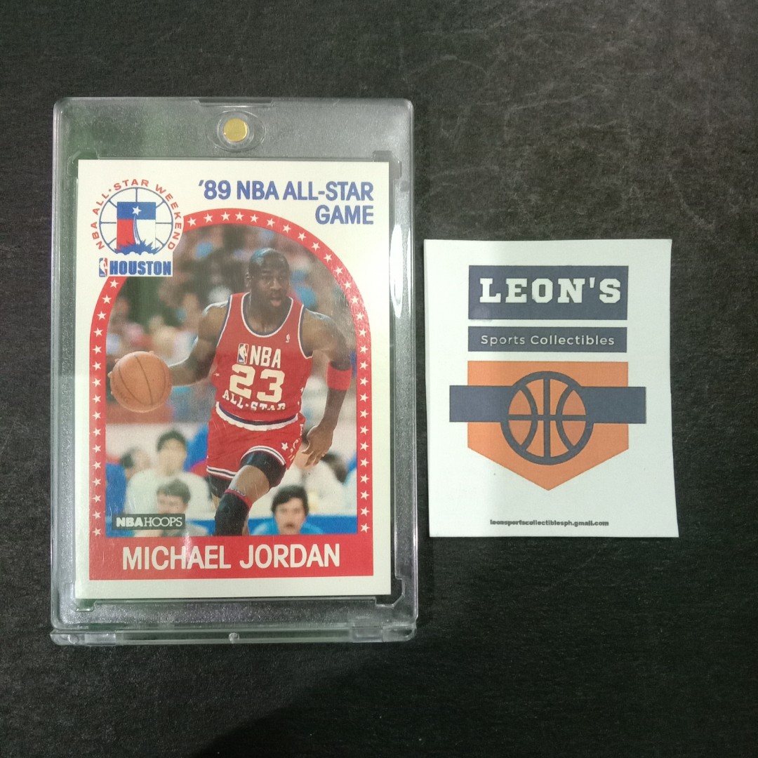 1989 NBA Card Michael Jordan ASG Hoops 