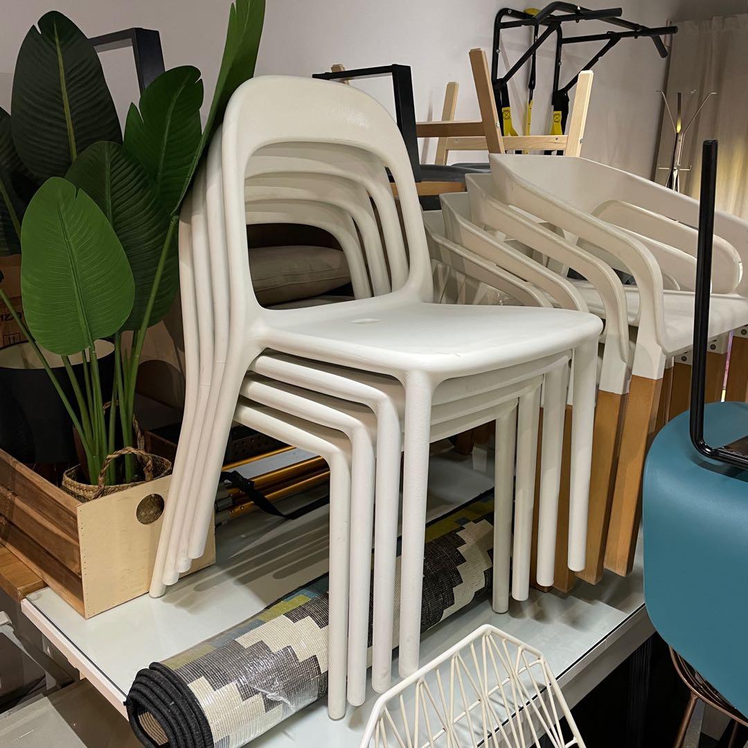 4 x IKEA URBAN minimalist chairs, Furniture & Home Living, Furniture