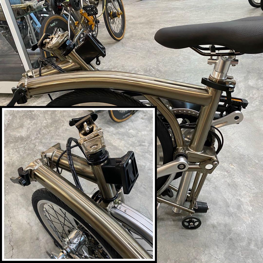 6Speed Litepro Tri fold bike like Brompton style Sensah Shifter