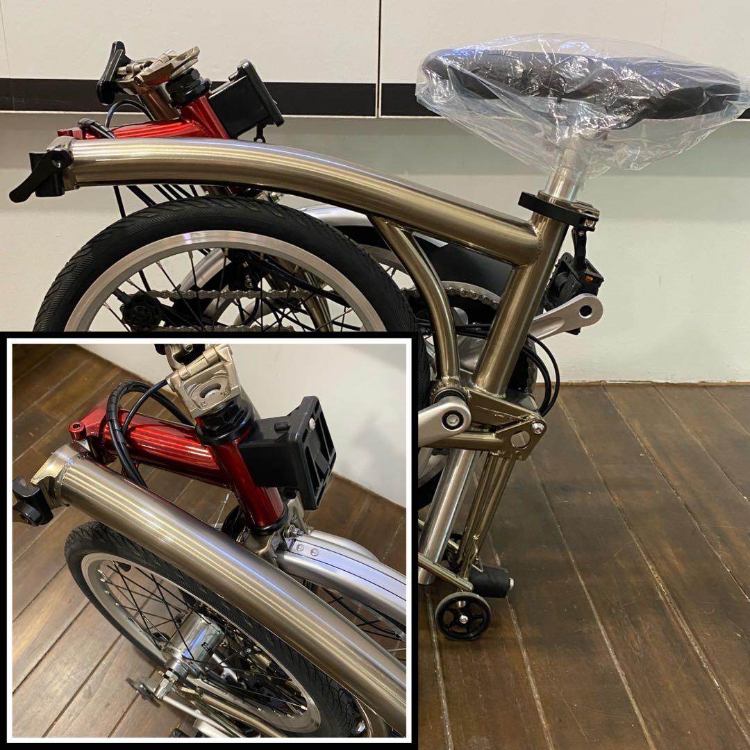 6Speed Litepro Tri fold bike like Brompton style Sensah Shifter