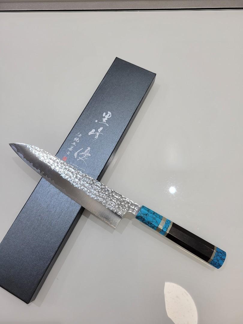 🇯🇵黑崎優閃光系列牛刀SG2粉末鋼210mm 黑檀綠松三銀卷日本高級廚刀 