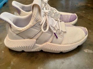 Adidas Prophere White Purple Men s Fashion Footwear Sneakers