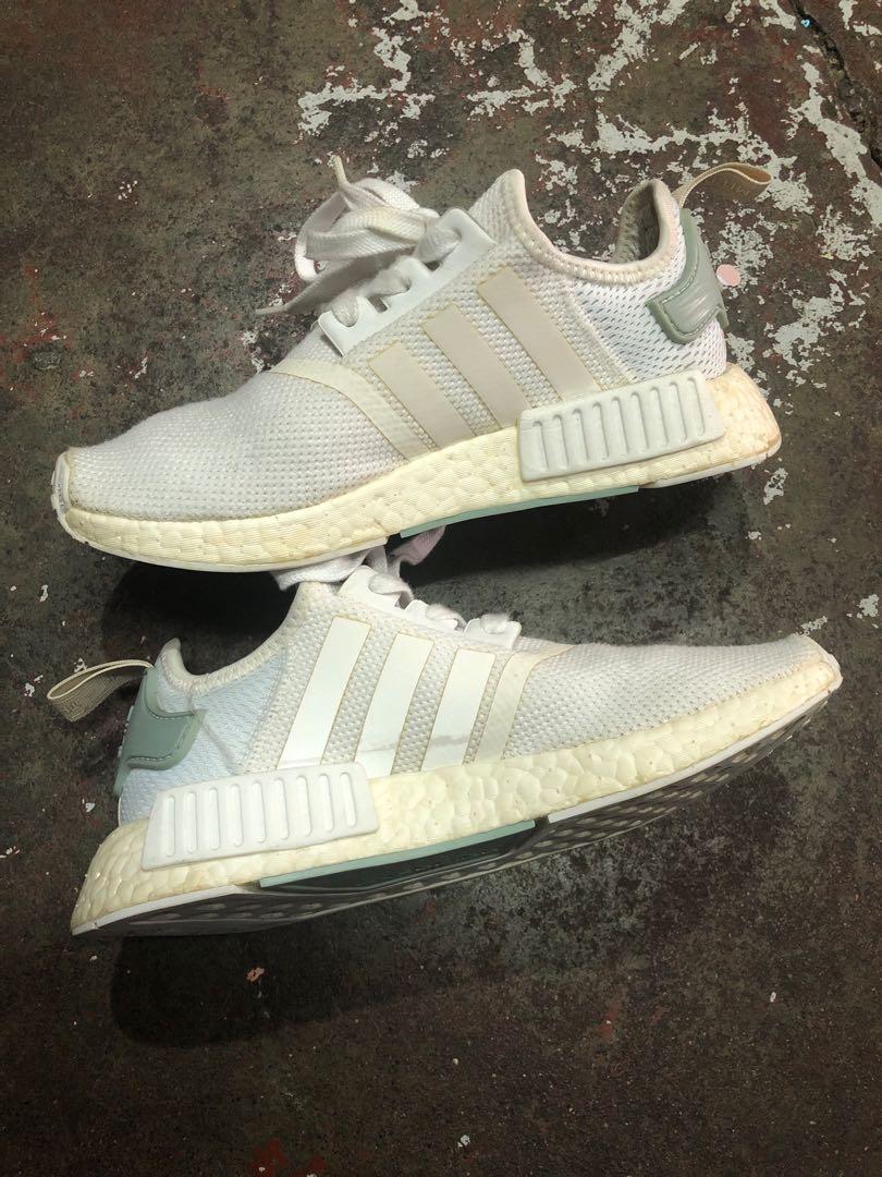 Adidas Unisex NMD R1 Tactile Green 23.5 cm Women s Fashion