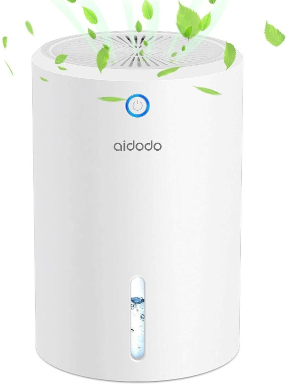 Aidodo Dehumidifier Mini Electric 900Ml, Omasi Portable Dehumidifiers