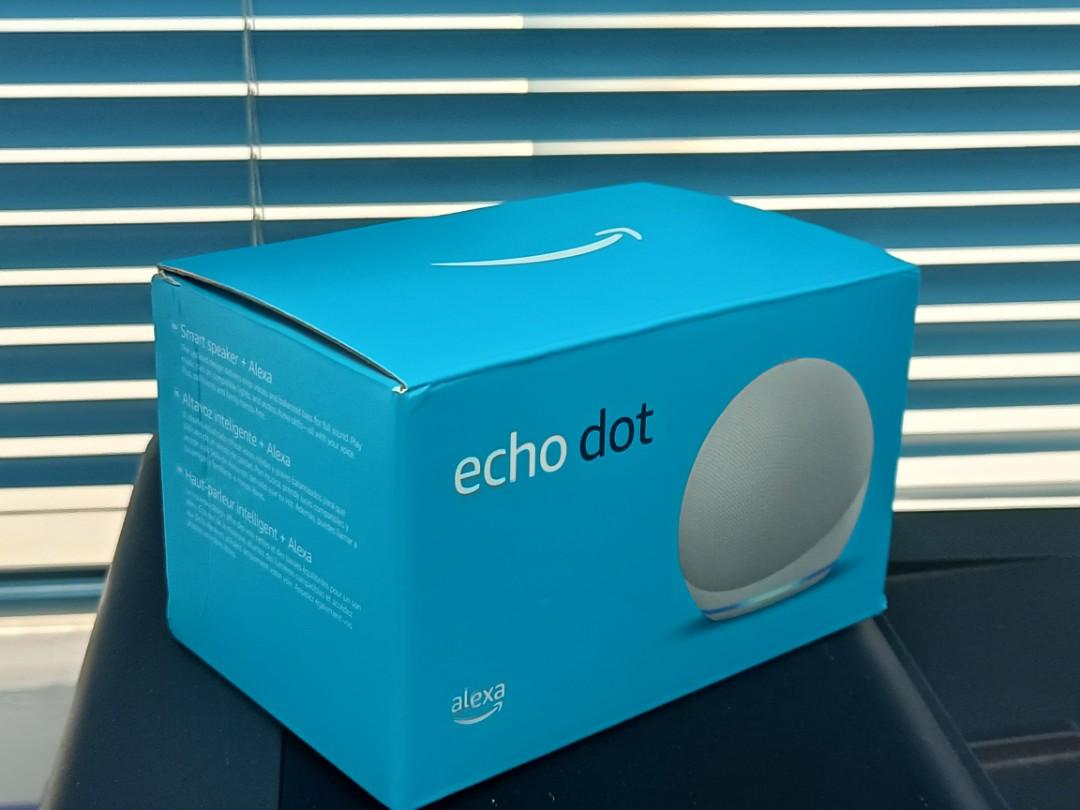 Amazon Echo Dot 4代 Alexa, 音響器材, Soundbar、揚聲器、藍牙喇叭、耳擴 Carousell