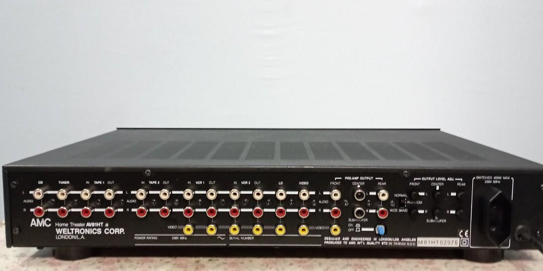 Amc Preamp Home Theater, Audio, Other Audio Equipment on Carousell