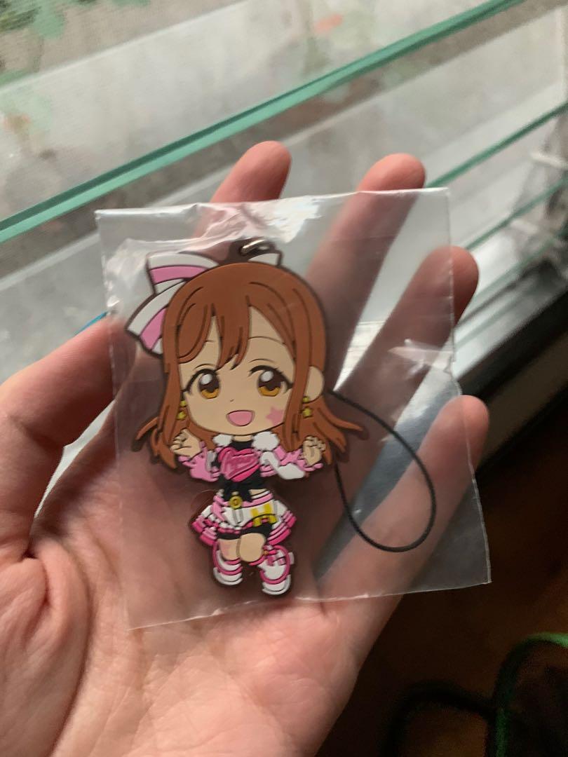 Anime rubber keychain new arrivals