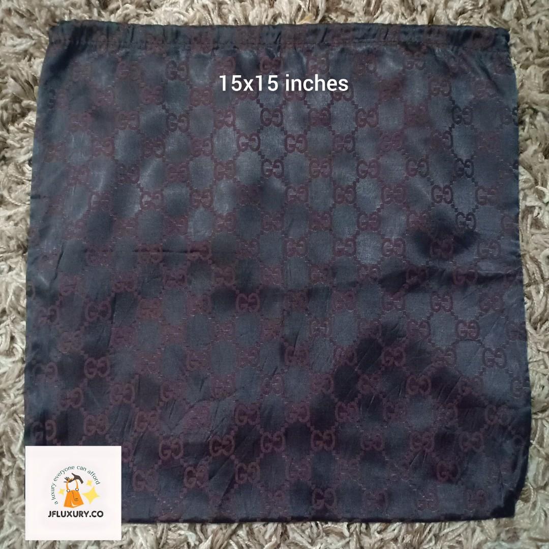 Gucci monogram dust bag, Luxury, Bags & Wallets on Carousell