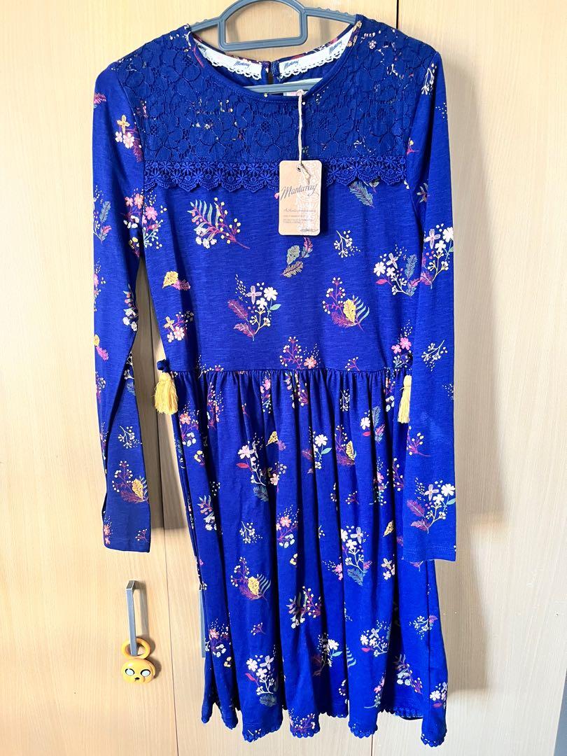 Brand new with tag Debenhams Mantaray floral jersey dress Babies