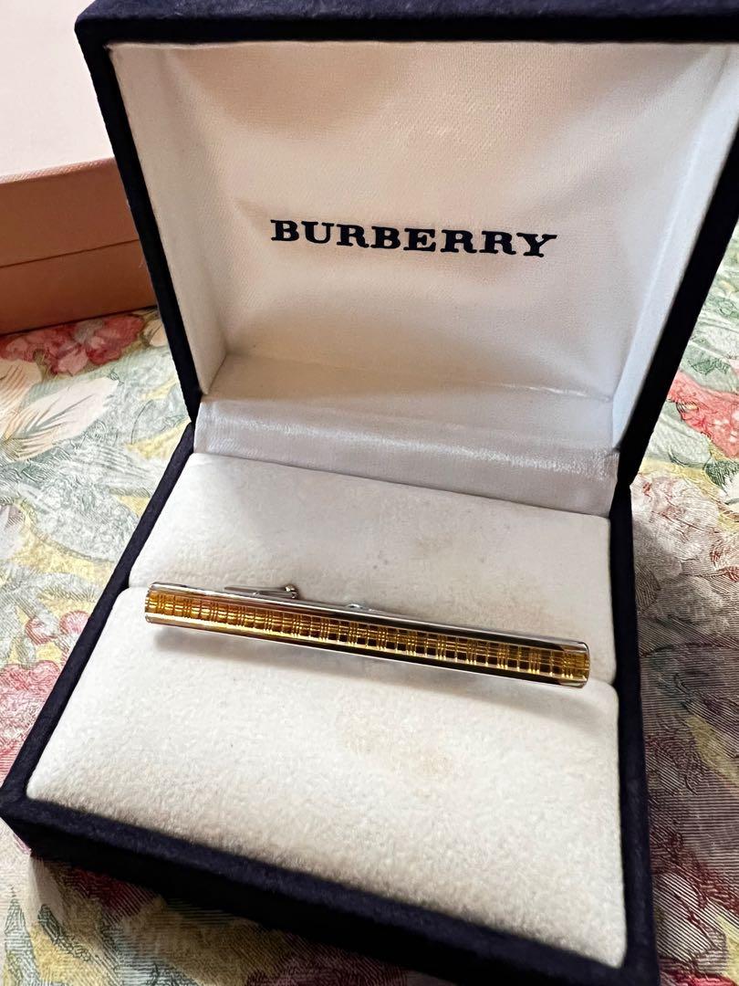 Burberry Tie Clip 領呔夾, 名牌, 飾物及配件- Carousell