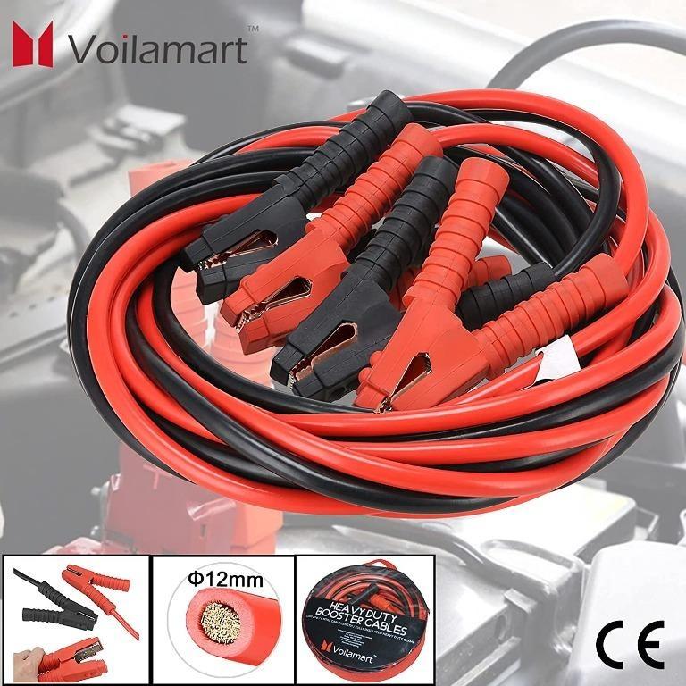 Starter Cable Battery Jumper Cable Startup Aid Cable 1200A 6m Truck Car  Diesel