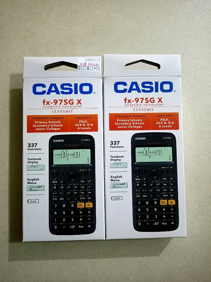 Casio calculator fx 97sg x Mobile Phones Gadgets Other Gadgets on Carousell