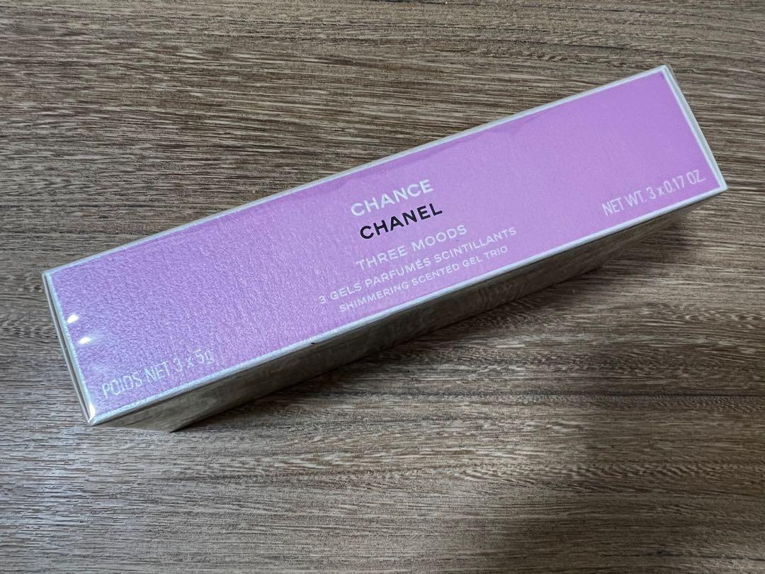 香水(女性用) CHANEL CHANCE THREE MOODS 3g x 3 CHANEL Chance Three Moods Shimmering Scented Gel Trio
