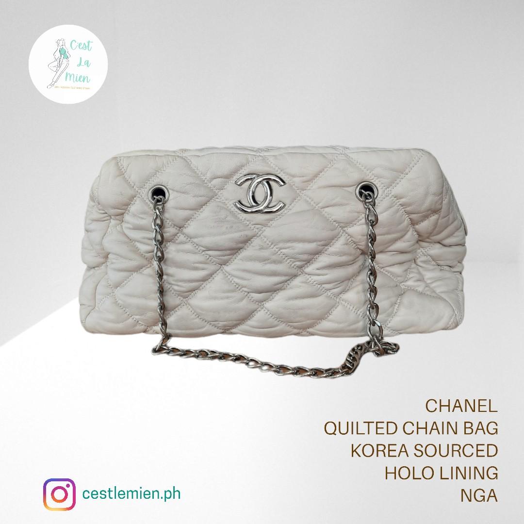 Chanel mini bowling bag, Luxury, Bags & Wallets on Carousell