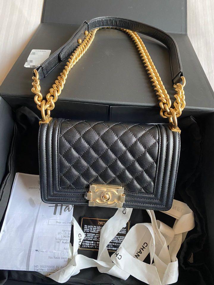 Authentic chanel le boy - Gem