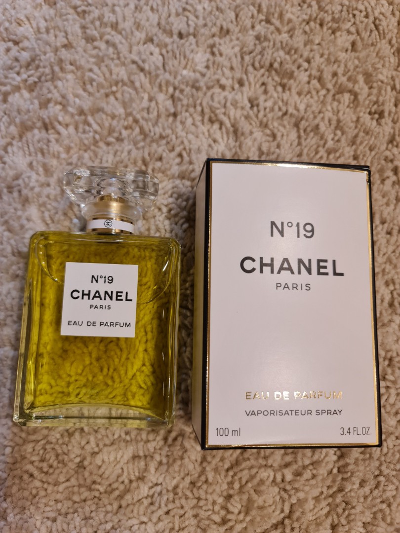 Chanel No 19 edt 100 ml. Vintage 1970s. Sealed – My old perfume