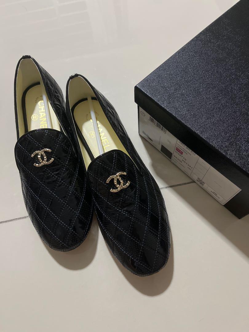Chanel Shoe Loaders, Women's Fashion, Footwear, Loafers on Carousell