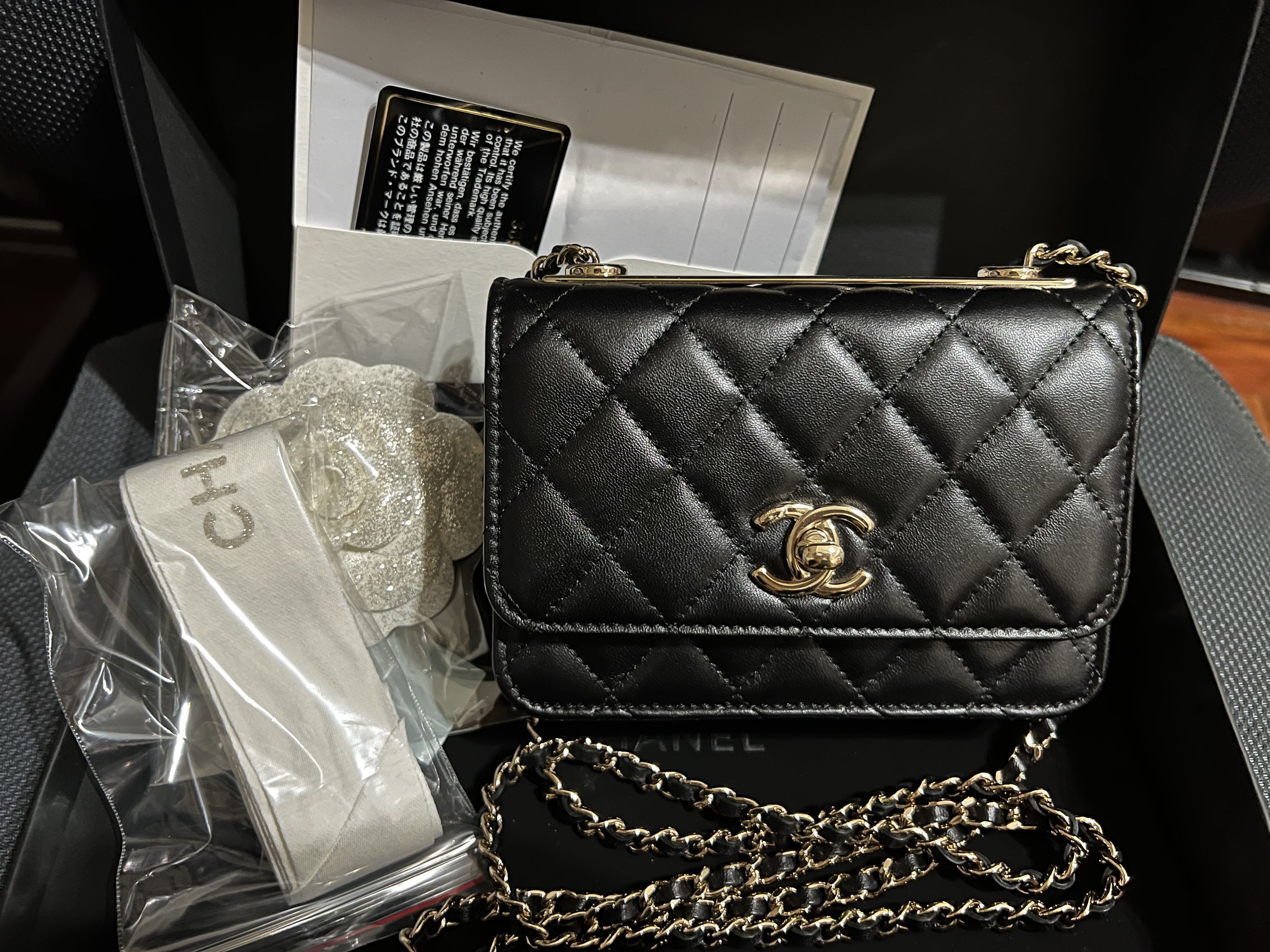 Chanel trendy sale cc mini woc