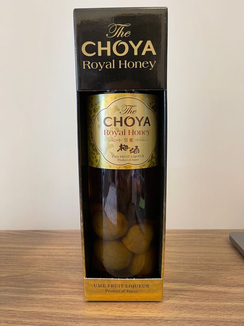 Choya Royal Honey 日本蝶矢皇蜜梅酒, 嘢食& 嘢飲, 酒精飲料- Carousell