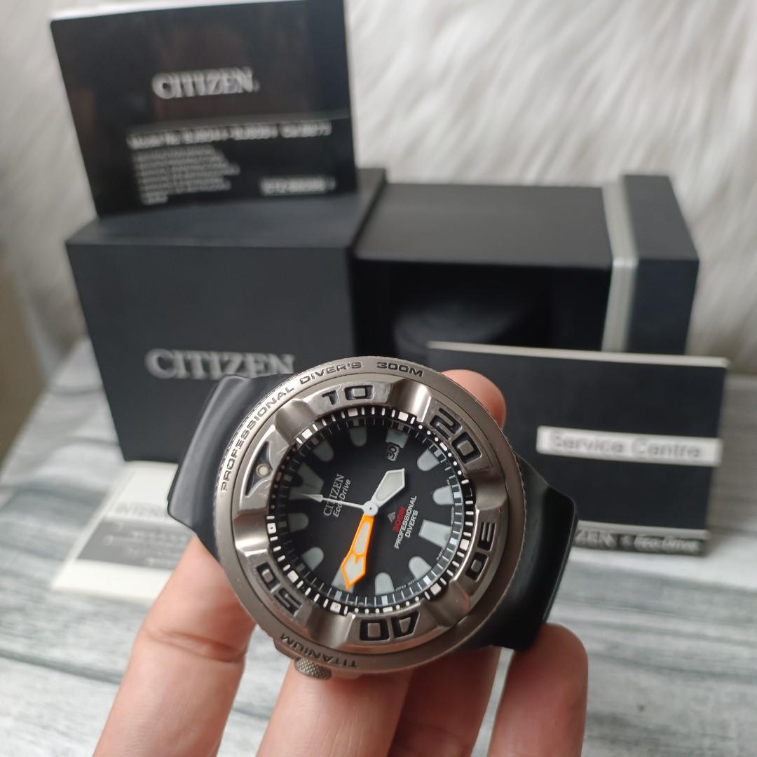 Citizen Ecozilla TITANIUM Original, Fesyen Pria, Jam Tangan di Carousell