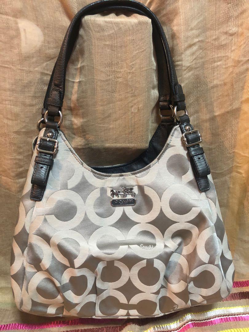 Madison maggie coach clearance purse