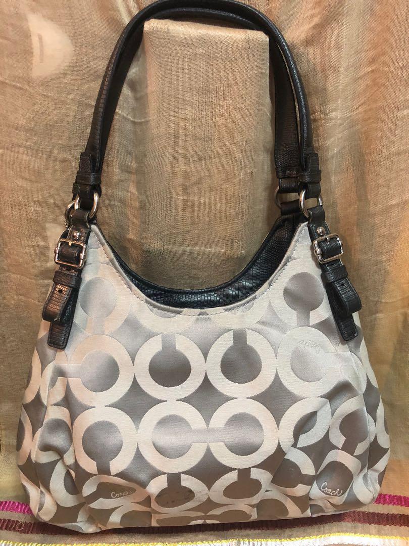Coach madison on sale maggie op art
