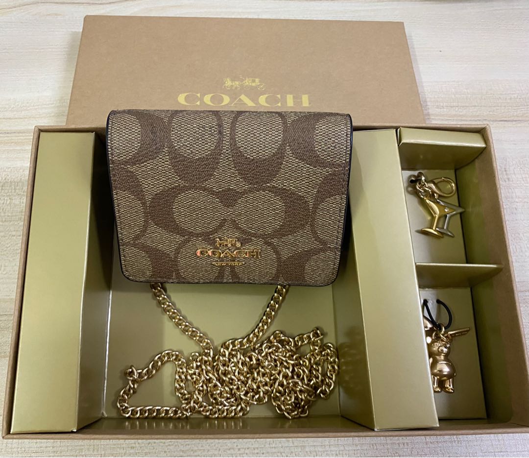 coach mini wallet crossbody