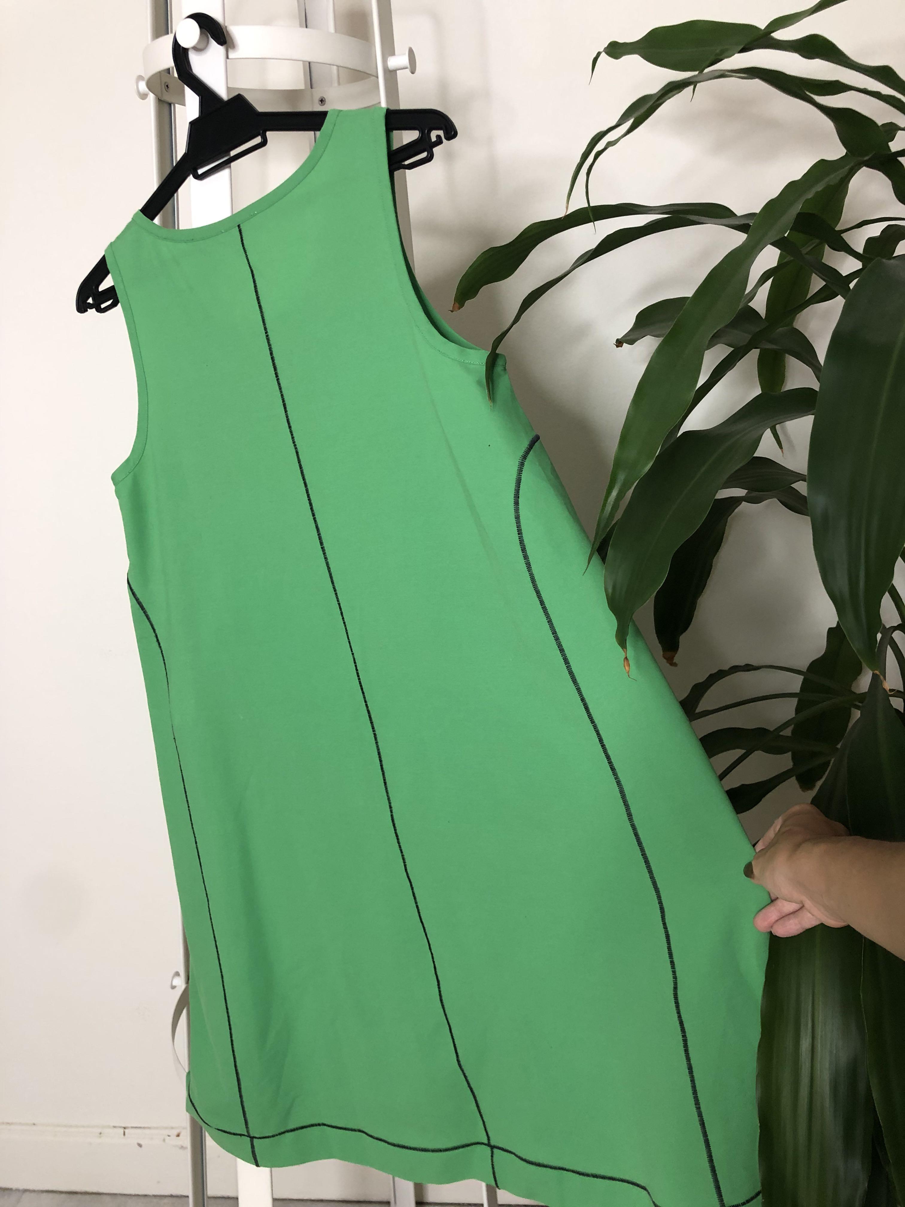 COS GREEN DRESS