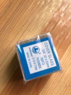 Cover slips 22x22 mm 100pcs