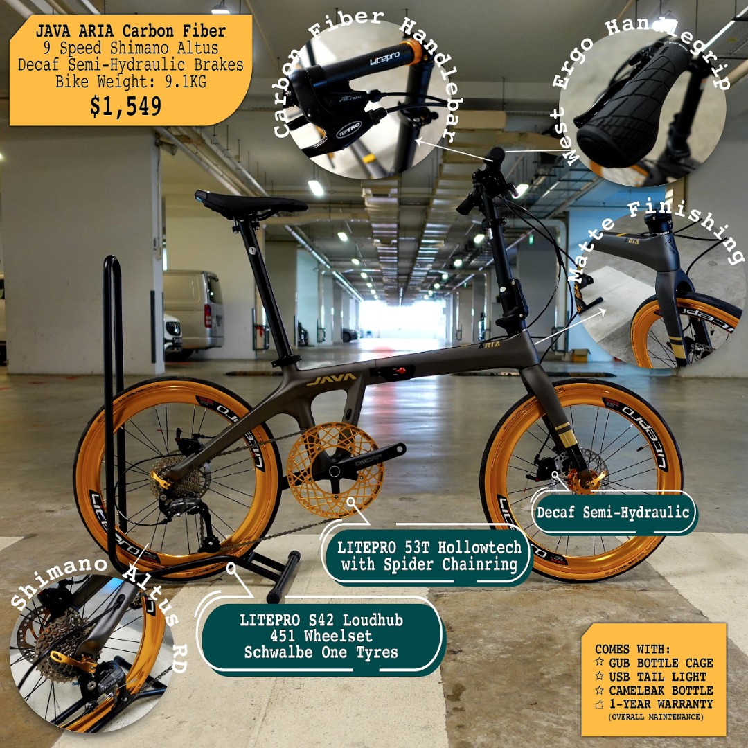 [Custom Built] Java Aria in Shimano 9-speed Altus | Decaf Semi ...