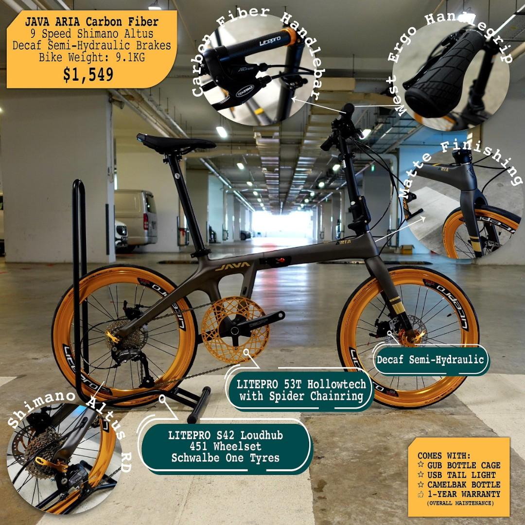 [Custom Built] Java Aria in Shimano 9-speed Altus | Decaf Semi ...