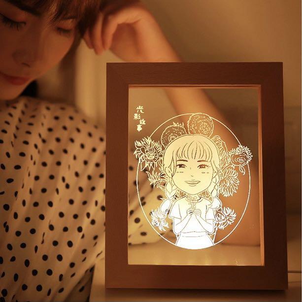 Custom picture frame personalised gift 