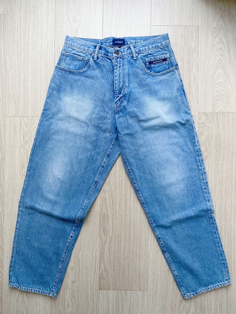 Descendant 1995 Baggy Jeans Indigo 3, 男裝, 褲＆半截裙, 牛仔褲