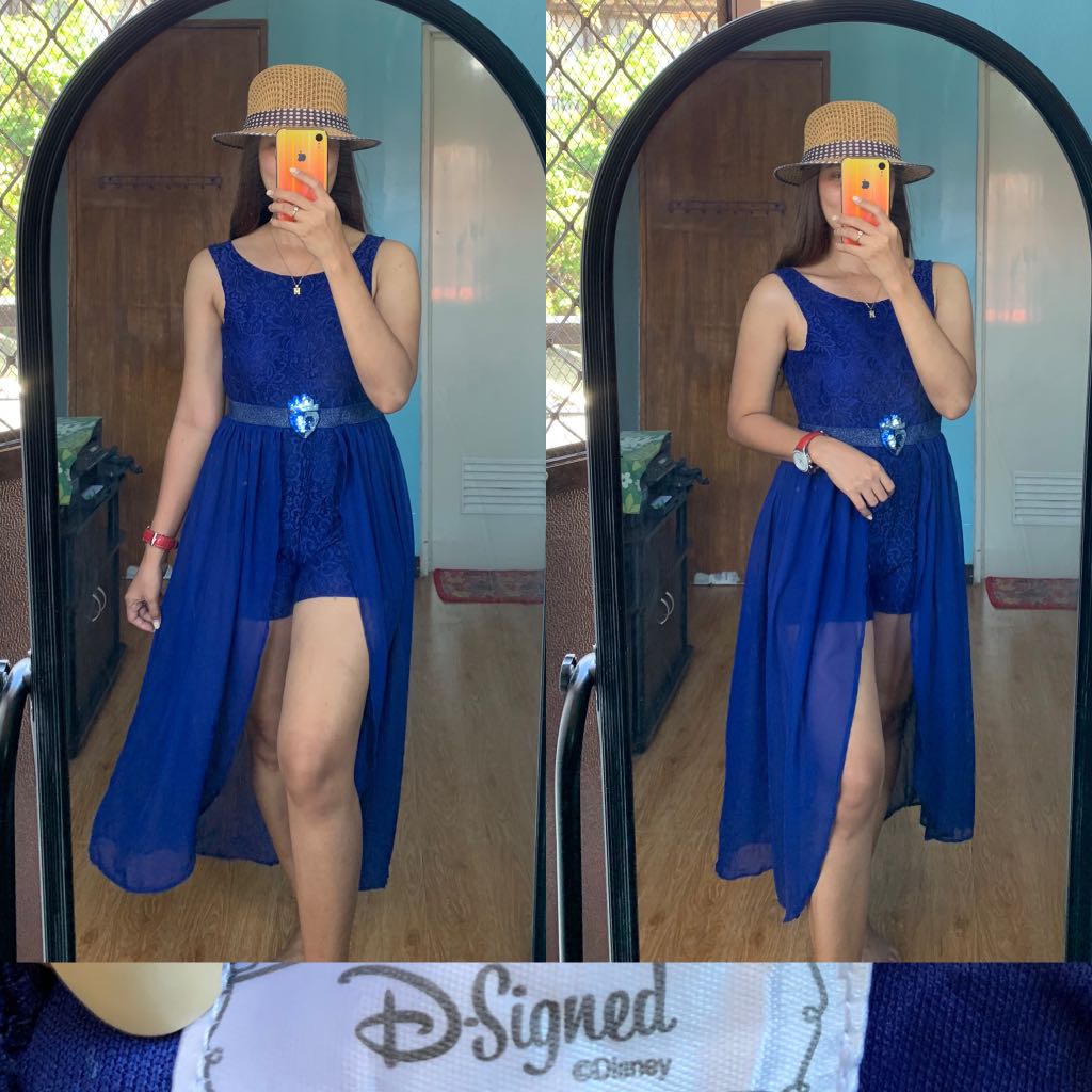 Disney Royal Blue Maxi Romper Teens 