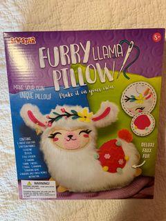 DIY Sew Furry Llama Pillow 🦙
