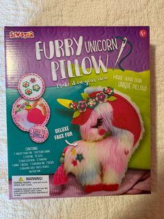 DIY Sew Furry Unicorn Pillow 🦄