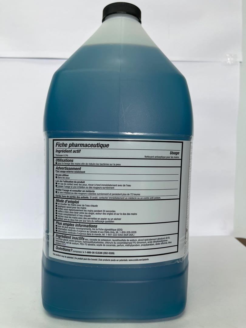Ecolab Antibacterial Clean & Smooth 3.8L, Beauty & Personal Care